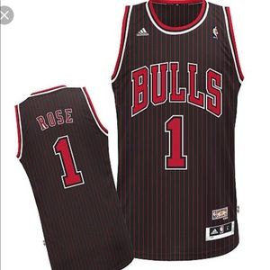Men’s Adidas NBA Chicago Bulls #1 Rose jersey